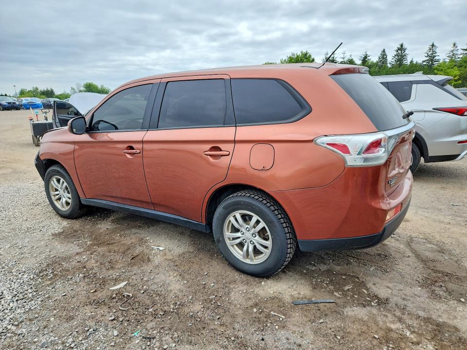 2014 Mitsubishi Outlander VIN JA4AZ2A34EZ601892 COPART salvage auction — FRONT END, ON - PERMIT SALVAGE, sold $325 on 2026-07-23 (photo 2)