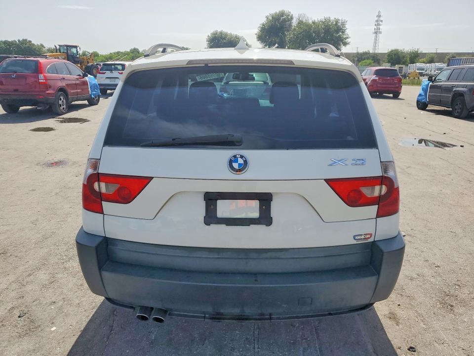 2005 BMW X3 VIN WBXPA93495WD17803 COPART salvage auction — SIDE, FL - CERT OF TITLE SLVG REBUILDABLE, sold $15 on 2026-07-30 (photo 6)