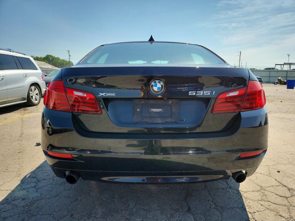 2016 BMW 5er VIN WBA5B3C55GG258845 COPART salvage auction — MECHANICAL, Pa - Cert Of Title, sold $1,150 on 2026-07-17 (photo 6)