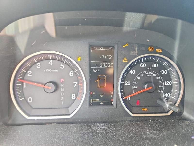 2007 Honda Cr-v VIN JHLRE38767C010927 COPART salvage auction — FRONT END, Fl - Cert Of Title Slvg Rebuildable, sold $2,050 on 2026-07-28 (photo 9)
