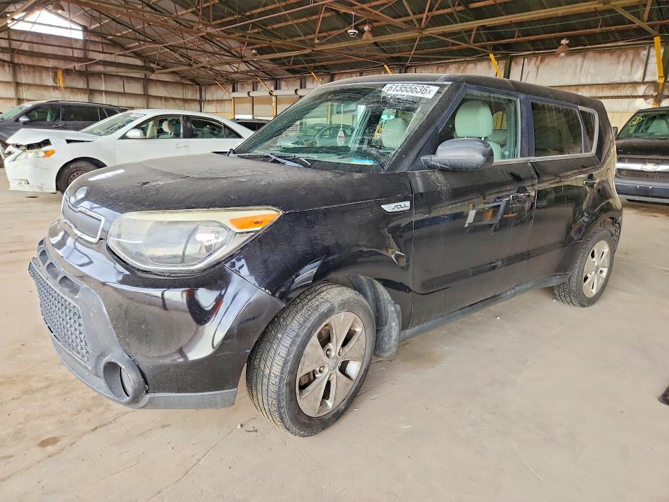 2015 Kia Soul VIN KNDJN2A29F7199132 COPART salvage auction — FRONT END, AZ - CERT OF TITLE-RESTORED SALVAGE, sold $300 on 2026-07-27 (photo 1)