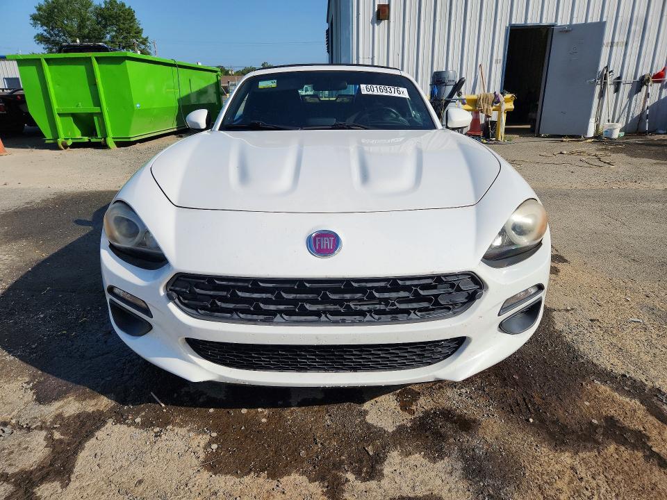 2018 Fiat 124 spider VIN JC1NFAEK9J0135755 COPART salvage auction — REAR END, La - Cert Of Title-Salvage, sold $175 on 2026-07-30 (photo 5)