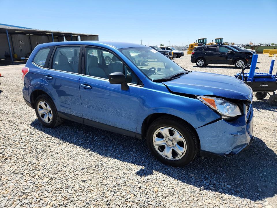 2015 Subaru Forester VIN JF2SJAAC6FH568673 COPART salvage auction — FRONT END, Co - Public - Salvage Title, sold $300 on 2026-07-30 (photo 4)