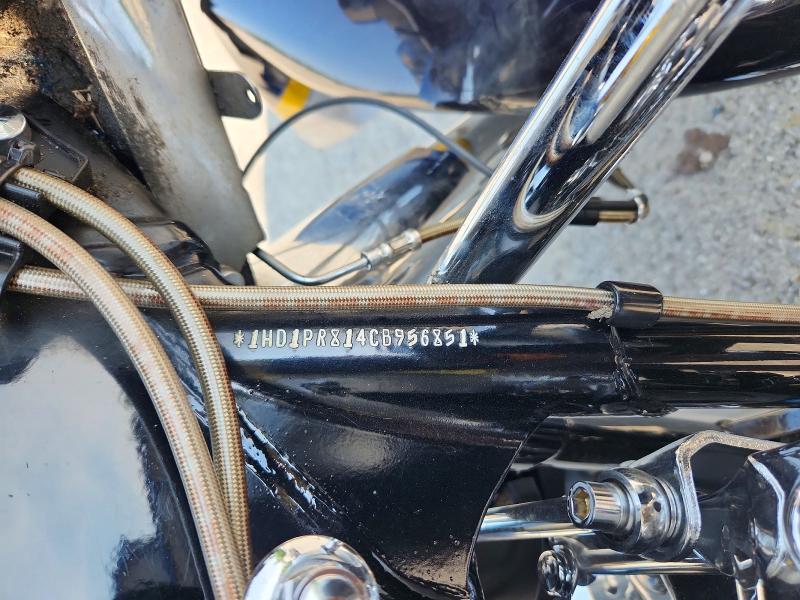 2012 Harley-davidson VIN 1HD1PR814CB956851 COPART salvage auction — SIDE, Pa - Certificate Of Salvage, sold $900 on 2026-07-30 (photo 9)