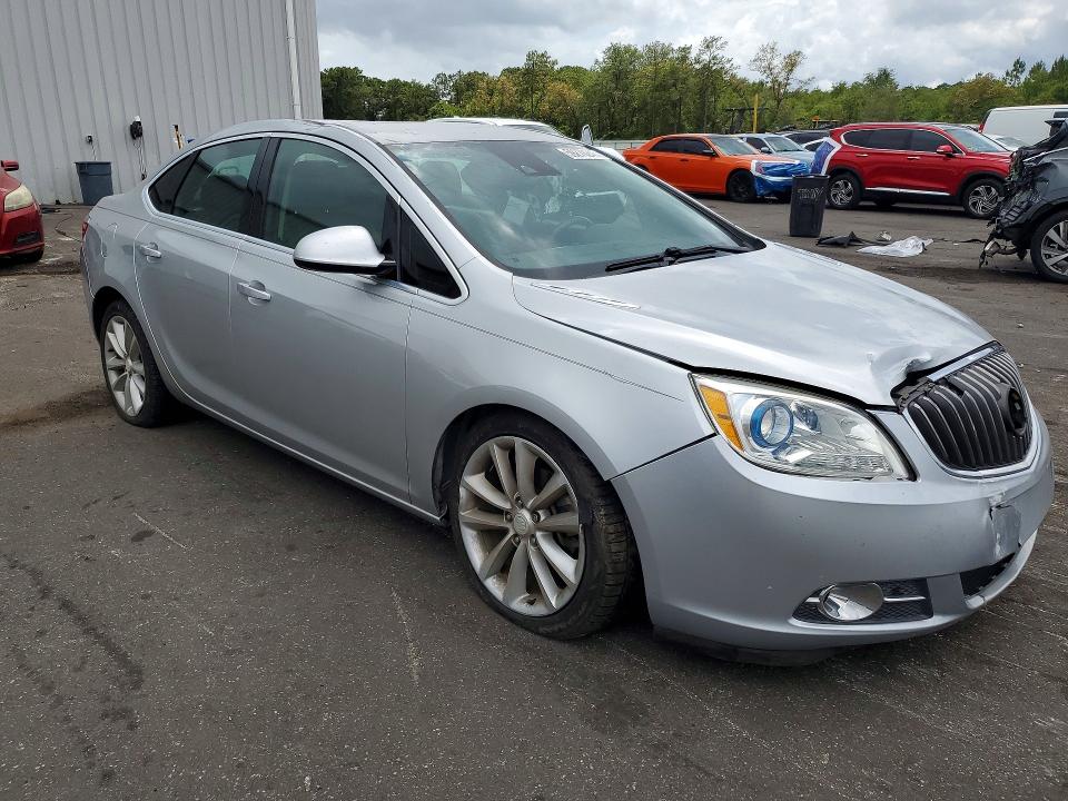 2015 Buick Verano VIN 1G4PR5SK0F4174423 COPART salvage auction — FRONT END, Fl - Cert Of Title Slvg Rebuildable, sold $625 on 2026-07-18 (photo 4)