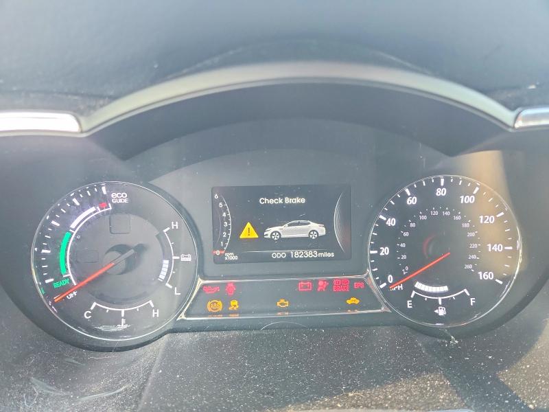 2013 Kia Optima VIN KNAGM4AD2D5041974 COPART salvage auction — FRONT END, Fl - Cert Of Title Slvg Rebuildable, sold $250 on 2026-07-13 (photo 9)