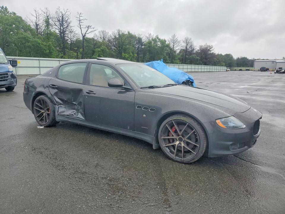 2012 Maserati Quattroporte VIN ZAM39JKA8C0063958 COPART salvage auction — SIDE, Ny - Mv-907A Salvage Certificate, sold $4,100 on 2026-07-15 (photo 4)