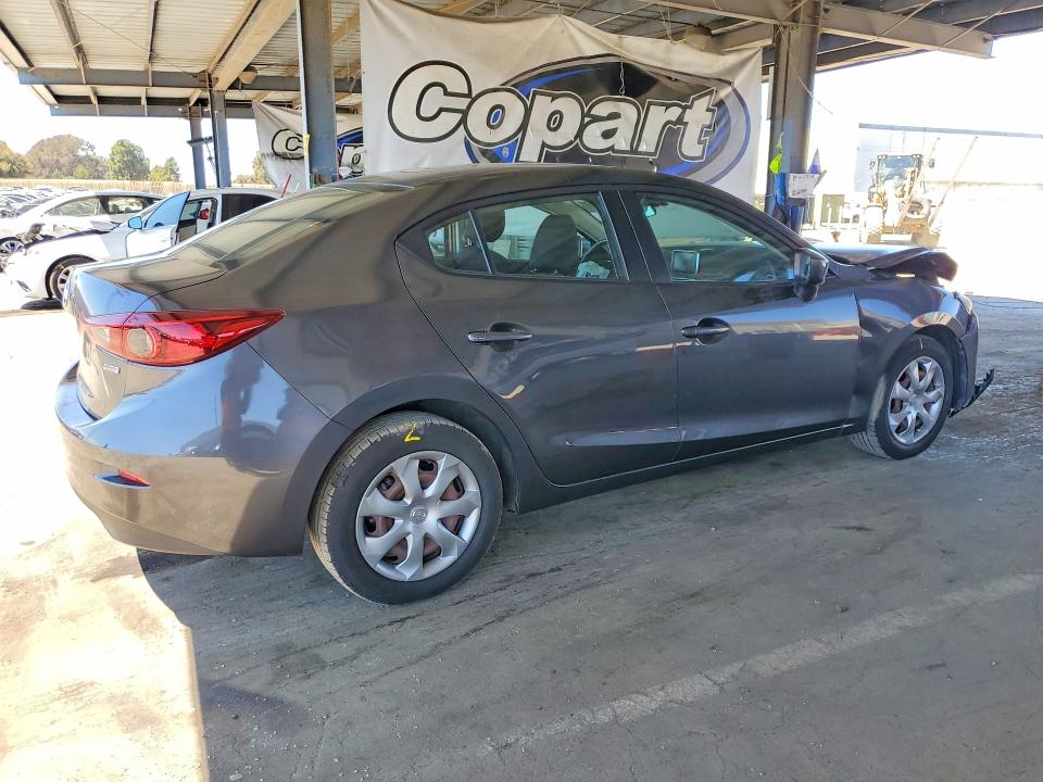 2015 Mazda 3 VIN JM1BM1U74F1262827 COPART salvage auction — FRONT END, Ca - Salvage Certificate, sold $1,400 on 2026-07-23 (photo 3)