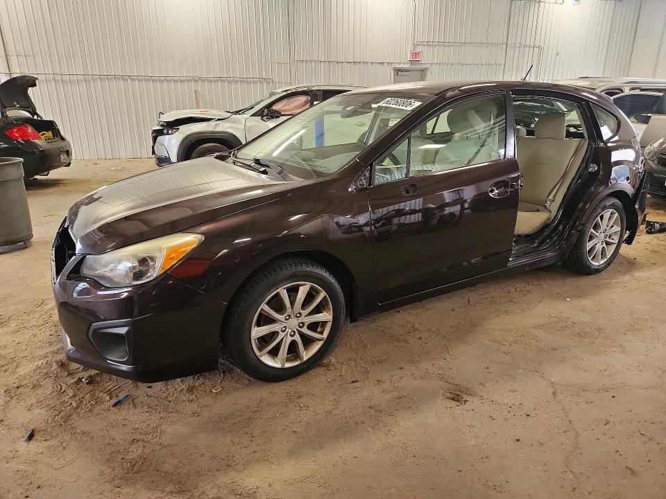 2013 Subaru Impreza VIN JF1GPAC66D2888883 COPART salvage auction — ALL OVER, MN - CERT OF TITLE-PRIOR SALVAGE, sold $225 on 2026-07-28 (photo 1)