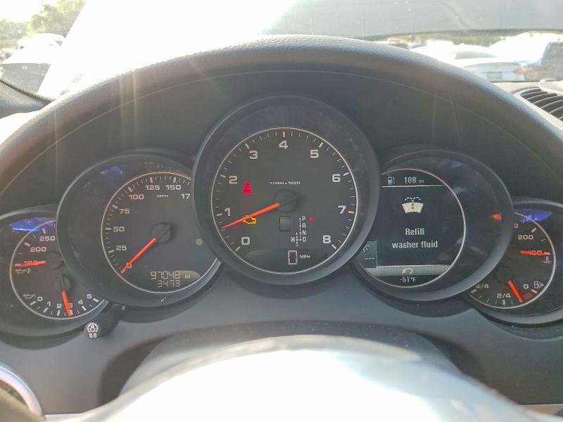 2017 Porsche Cayenne VIN WP1AA2A25HKA85543 COPART salvage auction — FRONT END, Fl - Certificate Of Title, sold $7,100 on 2026-08-04 (photo 9)