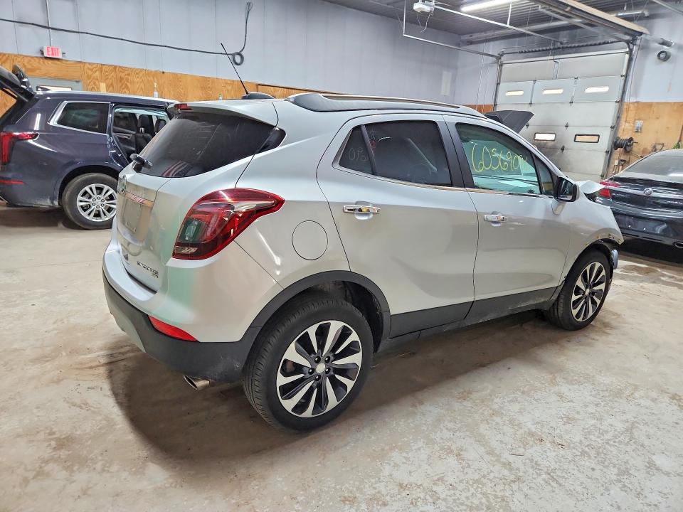 2022 Buick Encore VIN KL4CJESM9NB538113 COPART salvage auction — FRONT END, MI - CERT OF TITLE-SALVAGE VEHICLE, sold $60 on 2026-07-29 (photo 3)