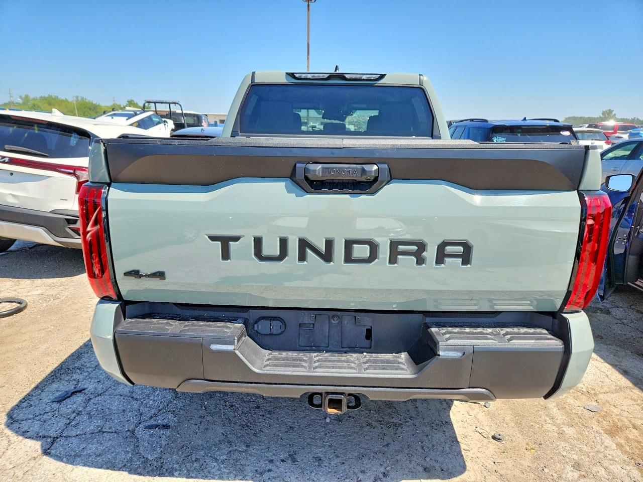 2024 Toyota Tundra VIN 5TFLA5DB5RX183080 COPART salvage auction — Front End, IN - CERT OF TITLE-SALVAGE TITLE, sold $26,000 on 2026-08-21 (photo 6)