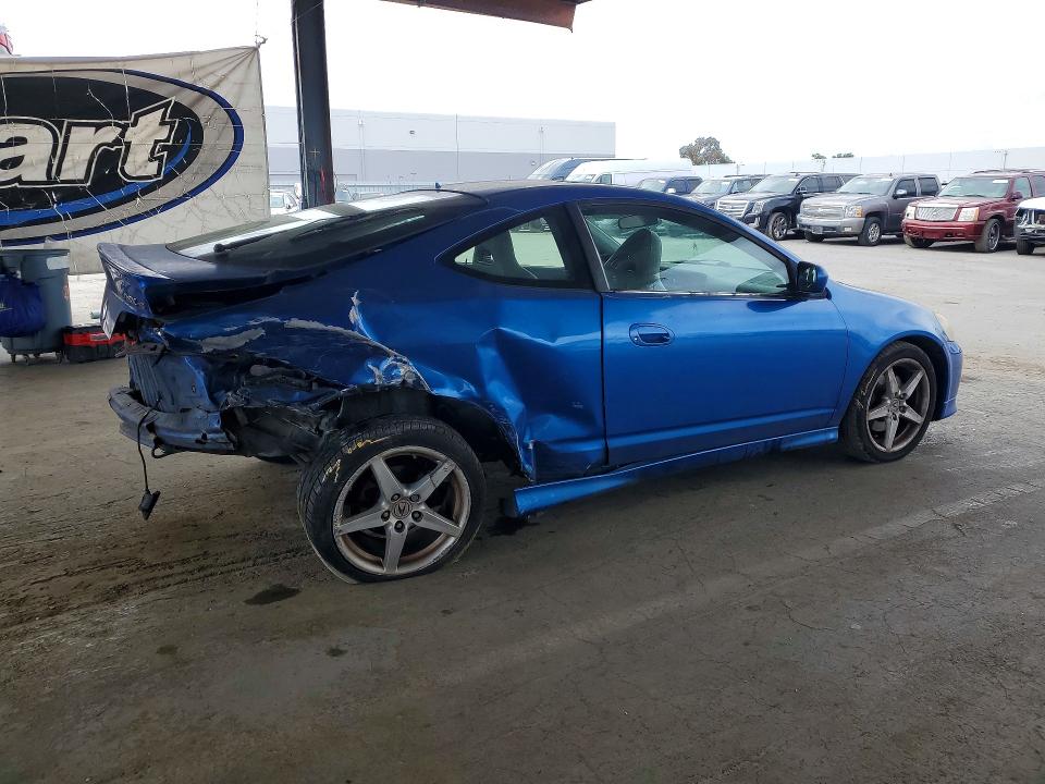 2005 Acura Rsx VIN JH4DC53005S010166 COPART salvage auction — REAR END, CA - SALVAGE CERTIFICATE, sold $850 on 2026-07-16 (photo 3)
