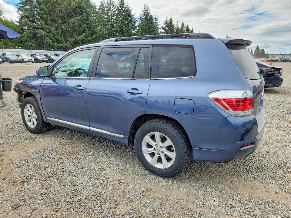 2011 Toyota Highlander VIN JTEBC3EH5B2000790 COPART salvage auction — FRONT END, Wa - Bill Of Sale, sold $2,150 on 2026-07-31 (photo 2)