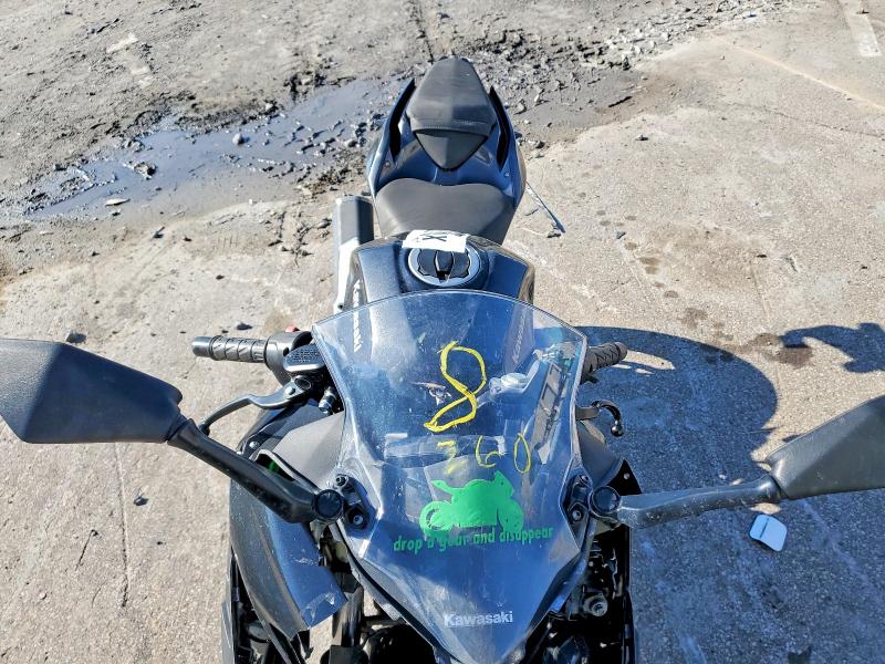 2023 Kawasaki VIN JKAEXKH13PDAN6458 COPART salvage auction — FRONT END, Pa - Certificate Of Salvage, sold $325 on 2026-07-30 (photo 5)