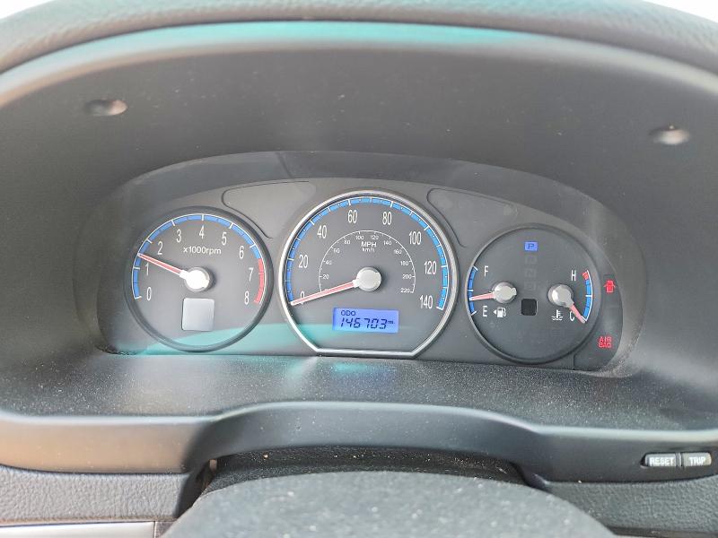 2007 Hyundai Santa fe VIN 5NMSG73D37H071201 COPART salvage auction — FRONT END, CO - PUBLIC - SALVAGE TITLE (P), sold $775 on 2026-07-09 (photo 9)