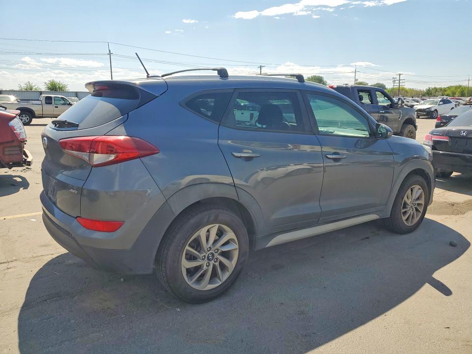 2017 Hyundai Tucson VIN KM8J3CA48HU412195 COPART salvage auction — REAR END, Id - Certificate Of Title, sold $700 on 2026-07-16 (photo 3)