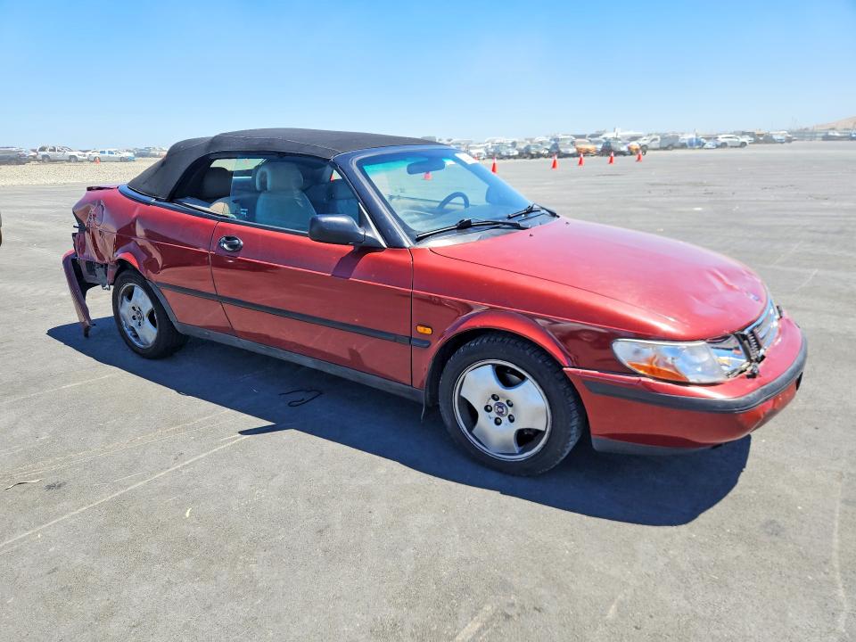 1998 Saab 900 VIN YS3DF75N7W7005850 COPART salvage auction — REAR END, Ca - Salvage Certificate, sold $50 on 2026-08-17 (photo 4)
