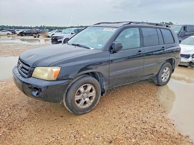2005 Toyota Highlander VIN JTEGP21AX50070007 COPART salvage auction — MINOR DENT/SCRATCHES, TX - CERTIFICATE OF TITLE, sold $1,150 on 2026-07-31 (photo 1)