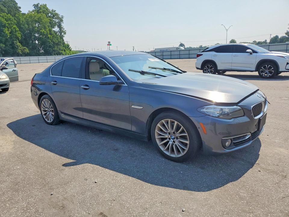2016 BMW 5er VIN WBA5A7C52GG643628 COPART salvage auction — MINOR DENT/SCRATCHES, Nc - Dealer Only Clean Title, sold $3,850 on 2026-07-28 (photo 4)