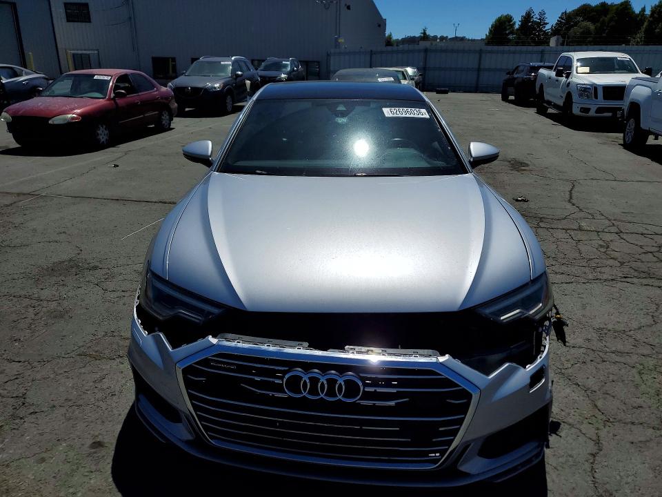 2019 Audi A6 VIN WAUL2AF28KN054493 COPART salvage auction — FRONT END, Ca - Salvage Certificate, sold $10,700 on 2026-07-31 (photo 5)