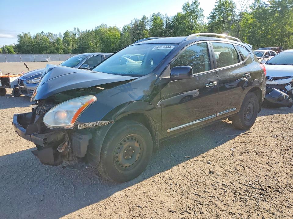 2012 Nissan Rogue sport VIN JN8AS5MV4CW389328 COPART salvage auction — FRONT END, ON - PERMIT SALVAGE, sold $300 on 2026-07-23 (photo 1)