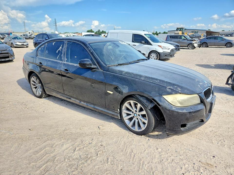 2011 BMW 3 series VIN WBAPK7C54BF086466 COPART salvage auction — UNDERCARRIAGE, TX - SALVAGE VEHICLE TITLE (P), sold $650 on 2026-07-10 (photo 4)