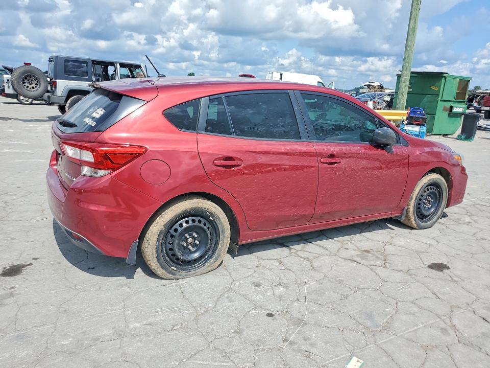 2019 Subaru Impreza VIN 4S3GTAA69K1753442 COPART salvage auction — SIDE, Tn - Salvage Certificate, sold $950 on 2026-07-27 (photo 3)