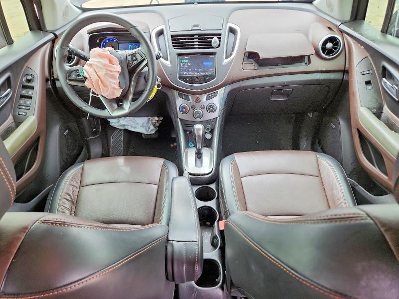 2015 Chevrolet Trax VIN KL7CJNSB5FB217687 COPART salvage auction — FRONT END, Tx - Salvage Vehicle Title, sold $925 on 2026-07-22 (photo 8)