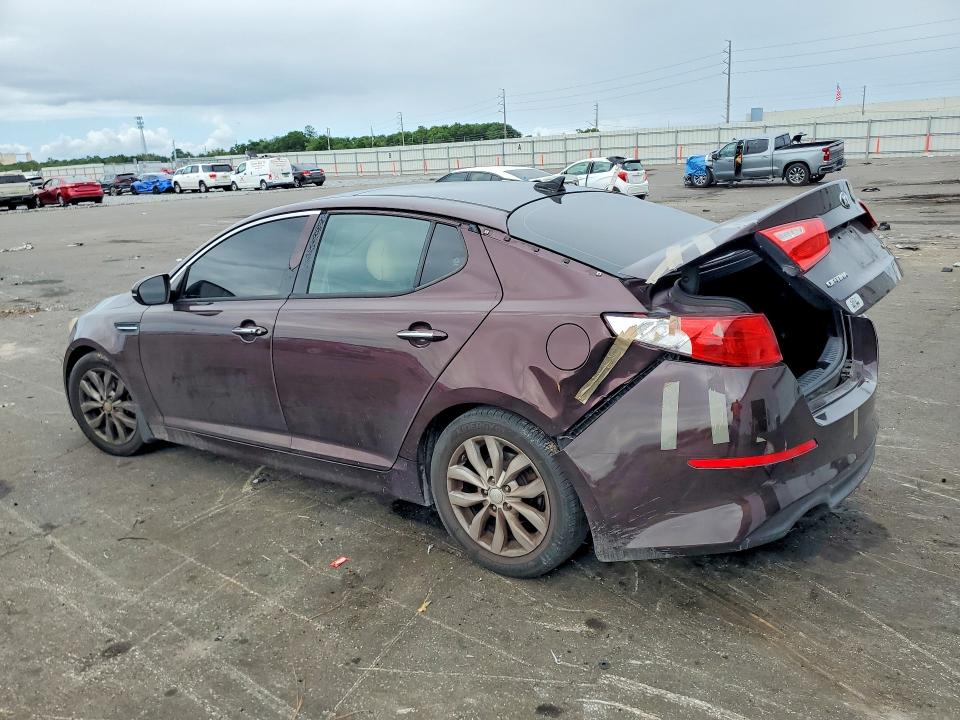 2015 Kia Optima VIN 5XXGN4A79FG488133 COPART salvage auction — REAR END, FL - CERT OF TITLE SLVG REBUILDABLE, sold $325 on 2026-07-22 (photo 2)
