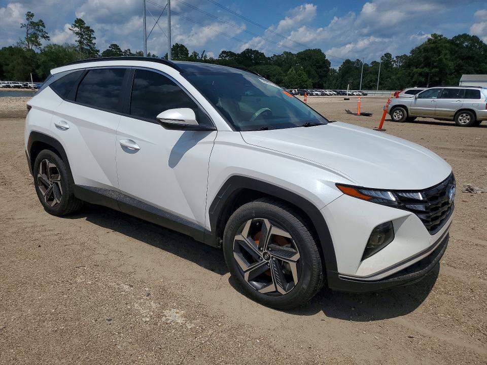 2022 Hyundai Tucson VIN KM8JFCA11NU048744 COPART salvage auction — WATER/FLOOD, La - Cert Of Title-Salvage Flood, sold $7,900 on 2026-07-10 (photo 4)