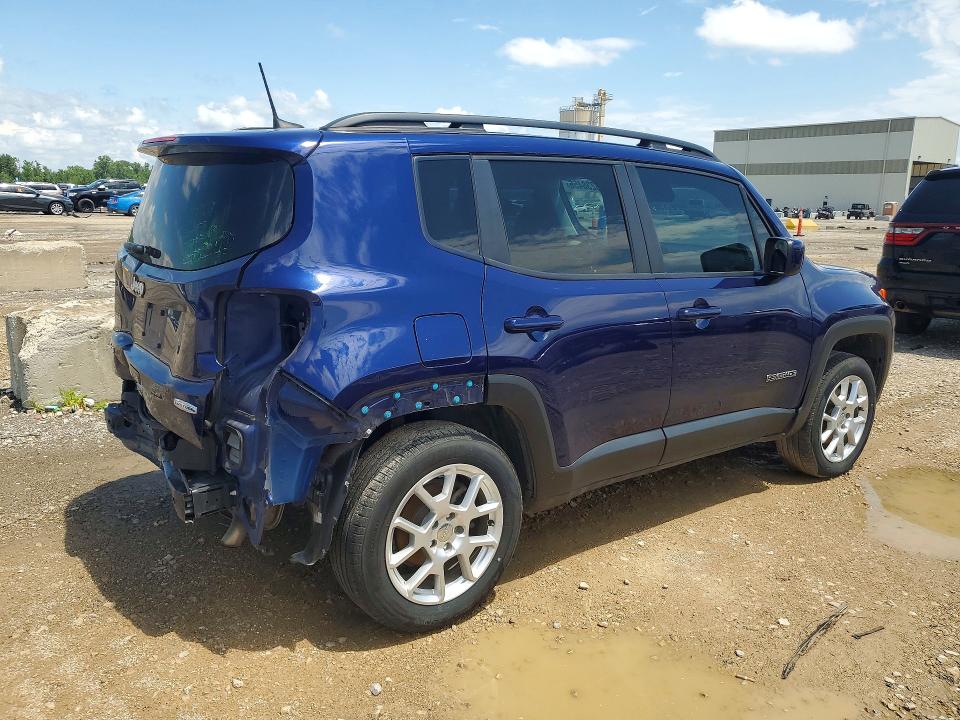 2019 Jeep Renegade VIN ZACNJBBB7KPJ97692 COPART salvage auction — REAR END, Mo - Salvage Certificate Of Title, sold $2,200 on 2026-08-18 (photo 3)