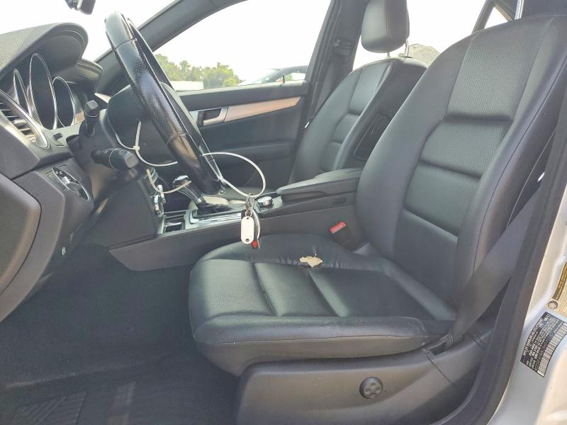 2012 Mercedes-benz C-klasse VIN WDDGF4HB8CA607021 COPART salvage auction — FRONT END, Fl - Cert Of Title Slvg Rebuildable, sold $775 on 2026-08-18 (photo 7)