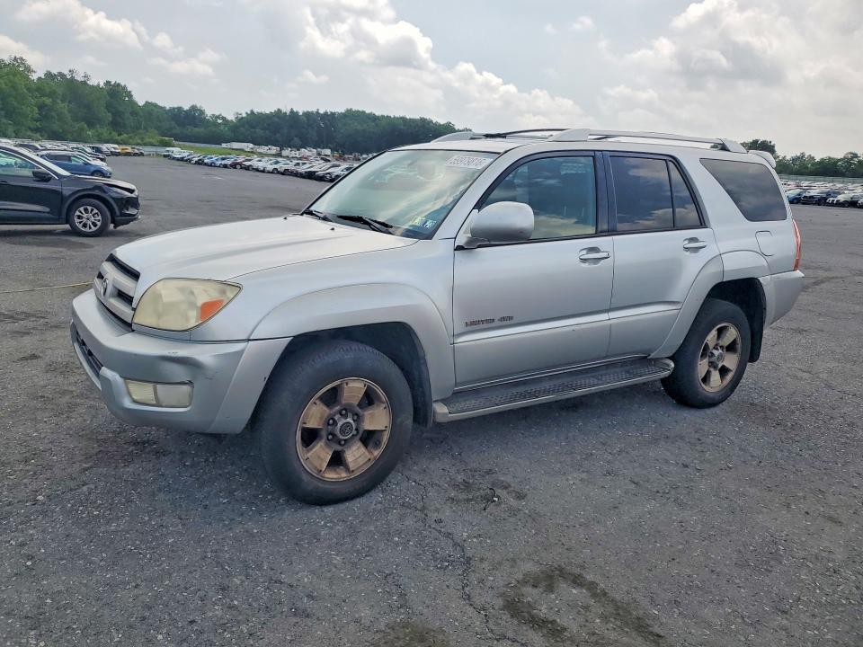 2003 Toyota 4runner VIN JTEBT17R538001477 COPART salvage auction — REAR END, Pa - Certificate Of Salvage, sold $125 on 2026-07-28 (photo 1)
