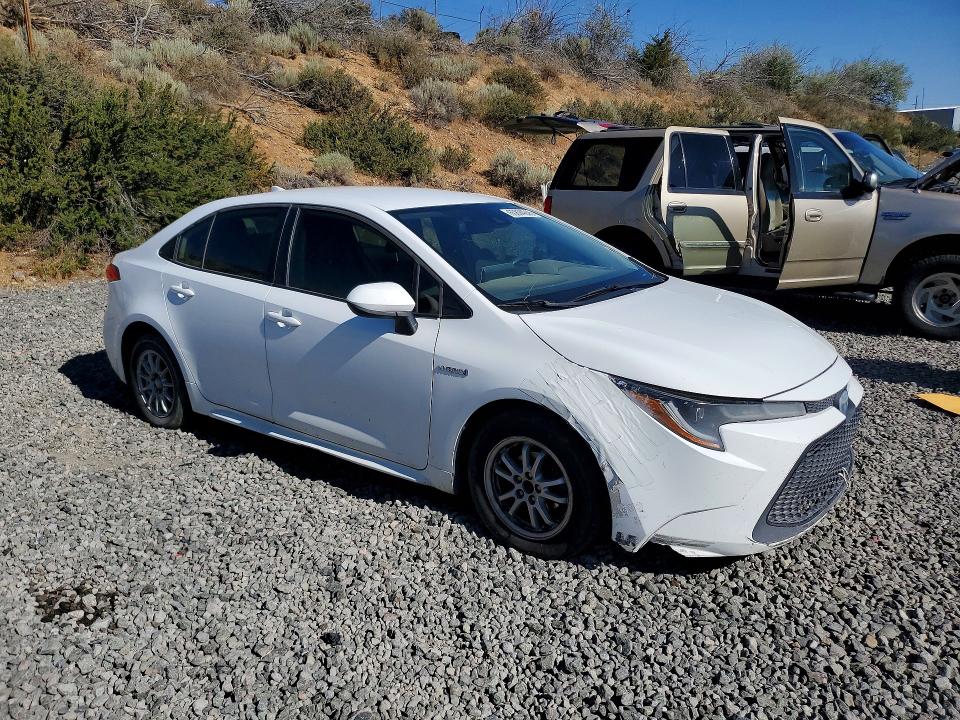 2020 Toyota Corolla VIN JTDEBRBE0LJ002522 COPART salvage auction — FRONT END, NV - CERTIFICATE OF TITLE, sold $175 on 2026-07-23 (photo 4)