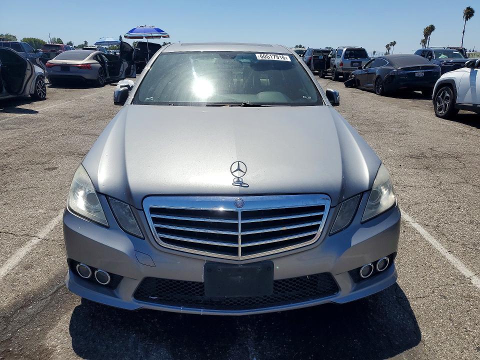 2010 Mercedes-benz E-class VIN WDDHF5GB2AA073894 COPART salvage auction — REAR END, CA - SALVAGE CERTIFICATE, sold $1,250 on 2026-08-11 (photo 5)