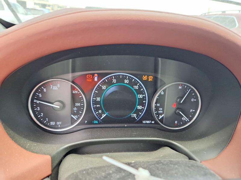 2018 Buick Enclave avenir VIN 5GAEVCKW7JJ181010 COPART salvage auction — FRONT END, In - Certificate Of Title, sold $2,200 on 2026-07-22 (photo 9)
