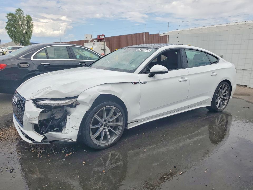 2025 Audi A5 VIN WAUDACF55SA006423 COPART salvage auction — FRONT END, Ca - Certificate Of Title, sold $11,700 on 2026-07-27 (photo 1)