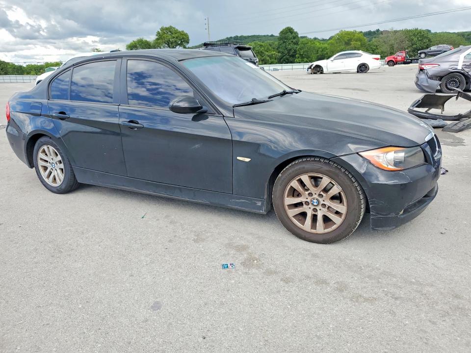 2007 BMW 3 series VIN WBAVA33517KX79142 COPART salvage auction — MINOR DENT/SCRATCHES, Tn - Certificate Of Title, sold $600 on 2026-07-20 (photo 4)