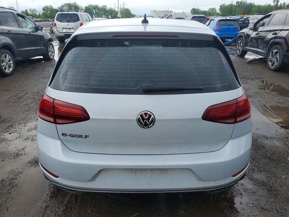 2018 Volkswagen E-golf VIN WVWPR7AU4JW908111 COPART salvage auction — FRONT END, Qc - Gravement Accidente, sold $3,250 on 2026-08-18 (photo 6)