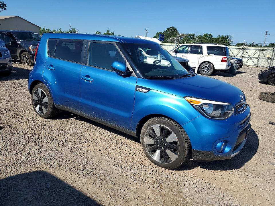 2019 Kia Soul VIN KNDJP3A59K7657353 COPART salvage auction — VANDALISM, NY - MV-907A SALVAGE CERTIFICATE, sold $375 on 2026-07-27 (photo 4)