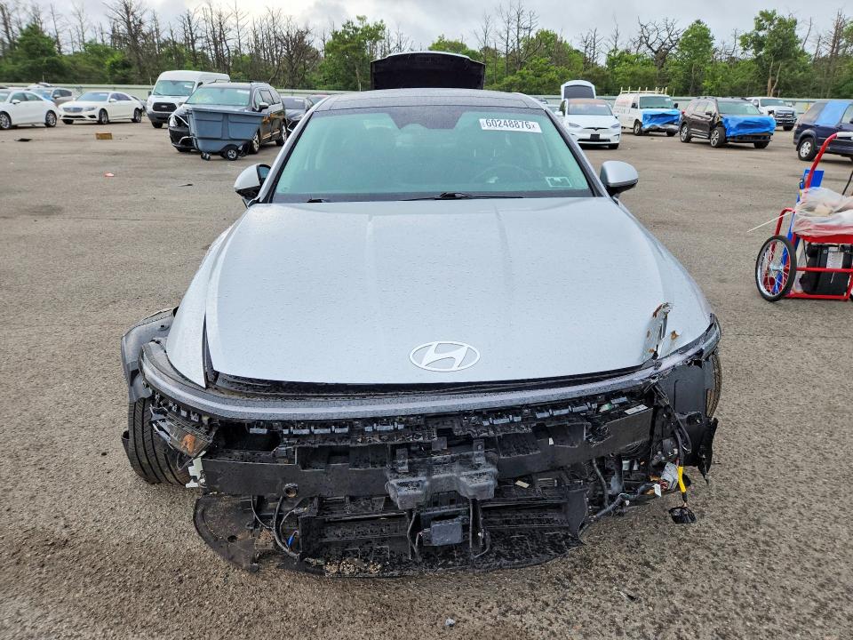 2024 Hyundai Sonata VIN KMHL54JJ4RA095307 COPART salvage auction — FRONT END, Ny - Mv-907A Salvage Certificate, sold $8,100 on 2026-07-20 (photo 5)