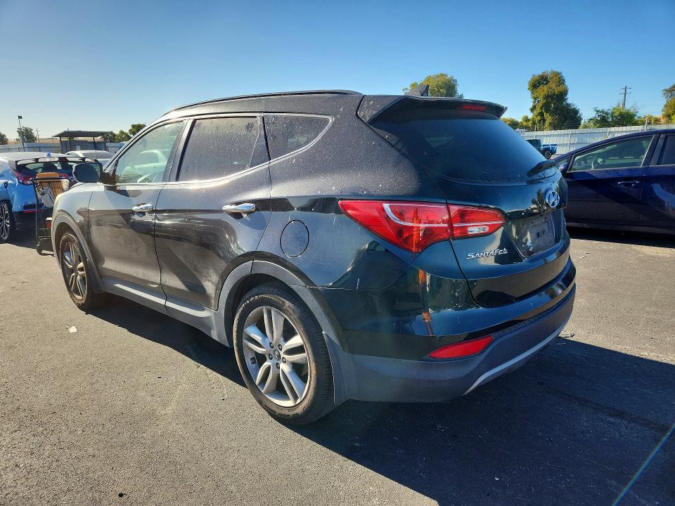 2014 Hyundai Santa fe VIN 5XYZU3LA5EG222200 COPART salvage auction — MINOR DENT/SCRATCHES, CA - DIS/DLR/EXP ONLY CLEAN TITLE, sold $850 on 2026-07-27 (photo 2)