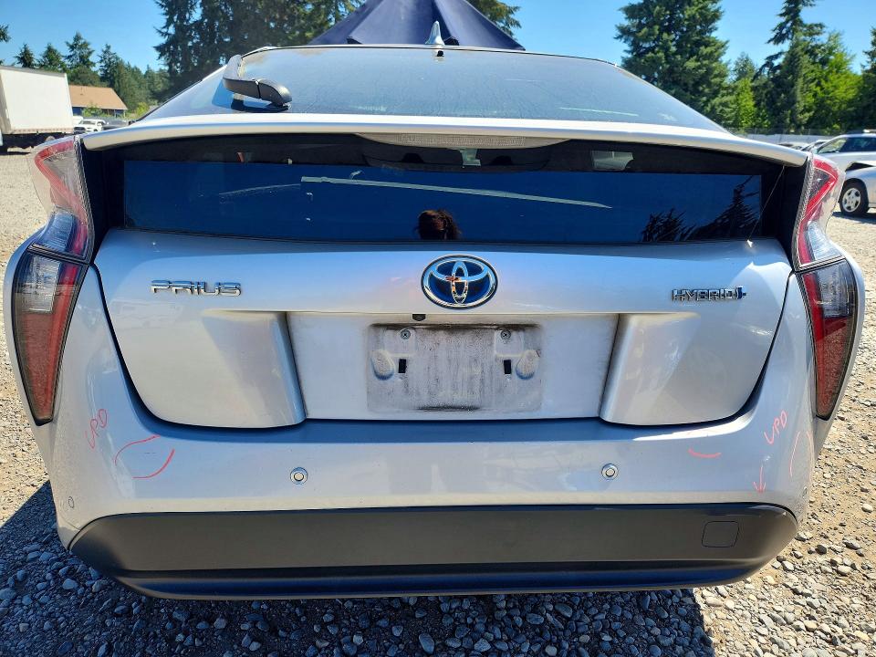 2018 Toyota Prius VIN JTDKBRFUXJ3599619 COPART salvage auction — FRONT END, WA - BILL OF SALE, sold $3,400 on 2026-07-17 (photo 6)