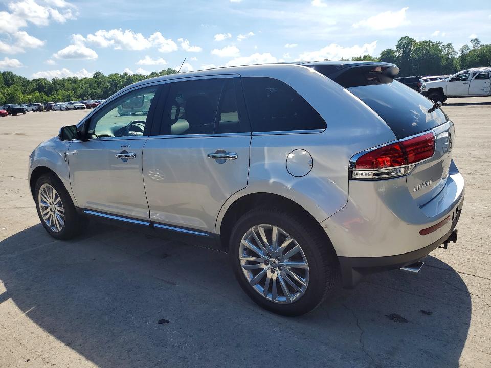 2013 Lincoln Mkx VIN 2LMDJ8JK1DBL40341 COPART salvage auction — FRONT END, Pa - Certificate Of Salvage, sold $2,450 on 2026-07-23 (photo 2)