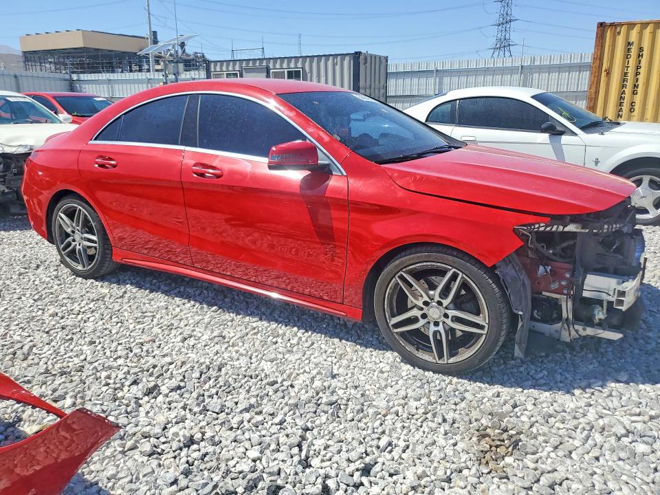 2017 Mercedes-benz Cla-klasse VIN WDDSJ4EB6HN424097 COPART salvage auction — FRONT END, Nv - Salvage Title, sold $2,500 on 2026-08-19 (photo 4)