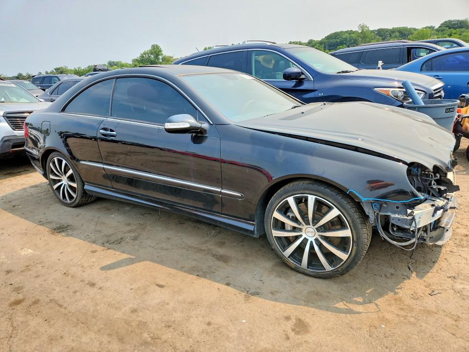 2009 Mercedes-benz Clk-klasse VIN WDBTJ72HX9F266155 COPART salvage auction — FRONT END, Ct - Cert Of Title-Salvage, sold $450 on 2026-07-28 (photo 4)