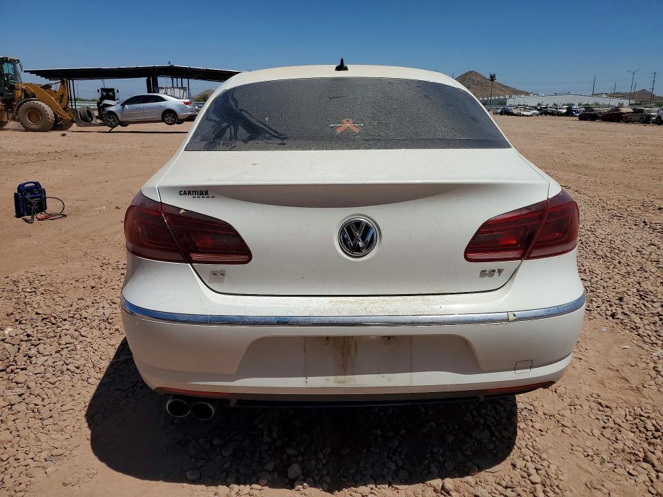 2013 Volkswagen Passat cc VIN WVWBP7AN1DE531563 COPART salvage auction — FRONT END, Id - Salvage Certificate Of Title, sold $250 on 2026-08-06 (photo 6)
