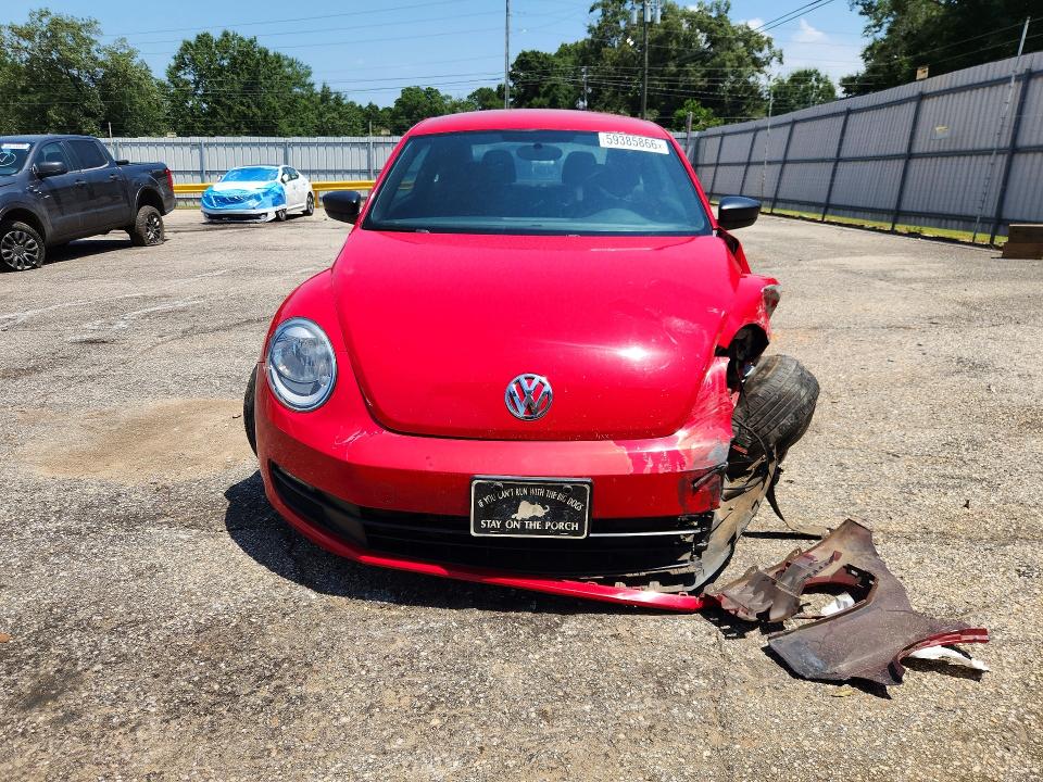 2014 Volkswagen Beetle VIN 3VWFP7AT6EM604032 COPART salvage auction — FRONT END, AL - CERT OF TITLE-SALVAGE TITLE, sold $325 on 2026-08-10 (photo 5)