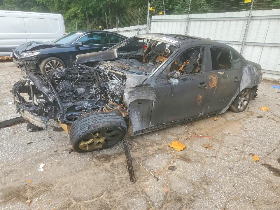 2008 BMW 5 series VIN WBANW13528CZ72871 COPART salvage auction — BURN, Ga - Bill Of Sale - Parts Only, sold $375 on 2026-08-04 (photo 1)